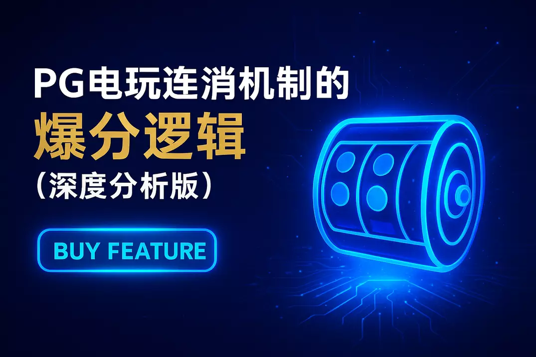 PG电玩游戏中连消机制的爆分逻辑(深度分析版) 第1张 PG电玩游戏中连消机制的爆分逻辑(深度分析版) 第1张