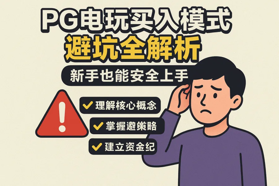 PG电玩买入模式避坑全解析：新手也能安全上手的专业指南  第1张