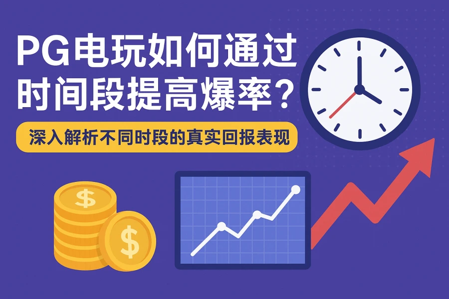 PG电玩如何通过时间段提高爆率?深入解析不同时段的真实回报表现 第1张 PG电玩如何通过时间段提高爆率?深入解析不同时段的真实回报表现 第1张