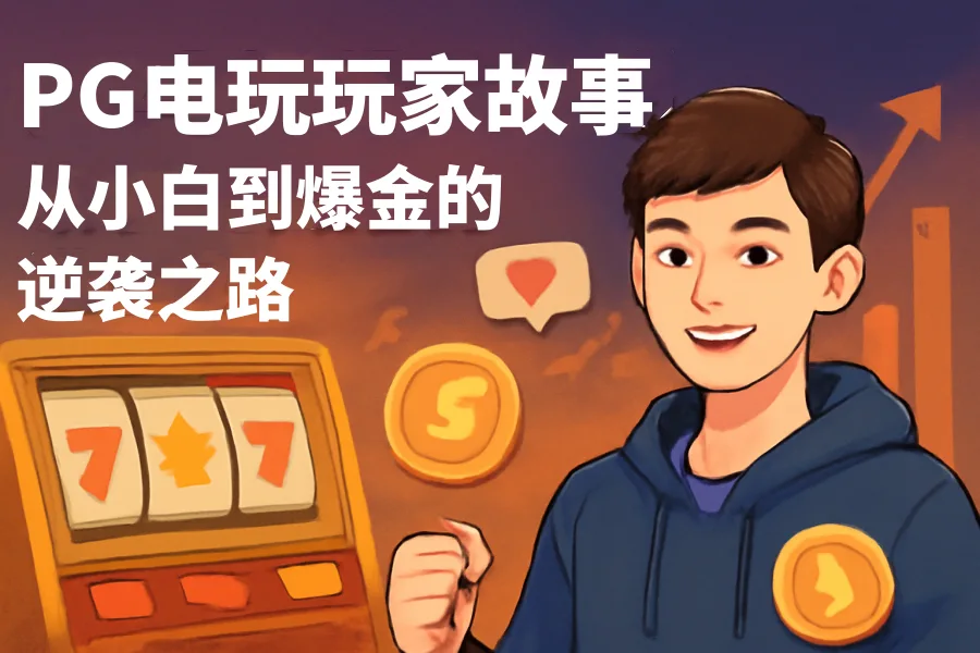 PG电玩玩家故事：从小白到爆金的逆袭之路  第1张